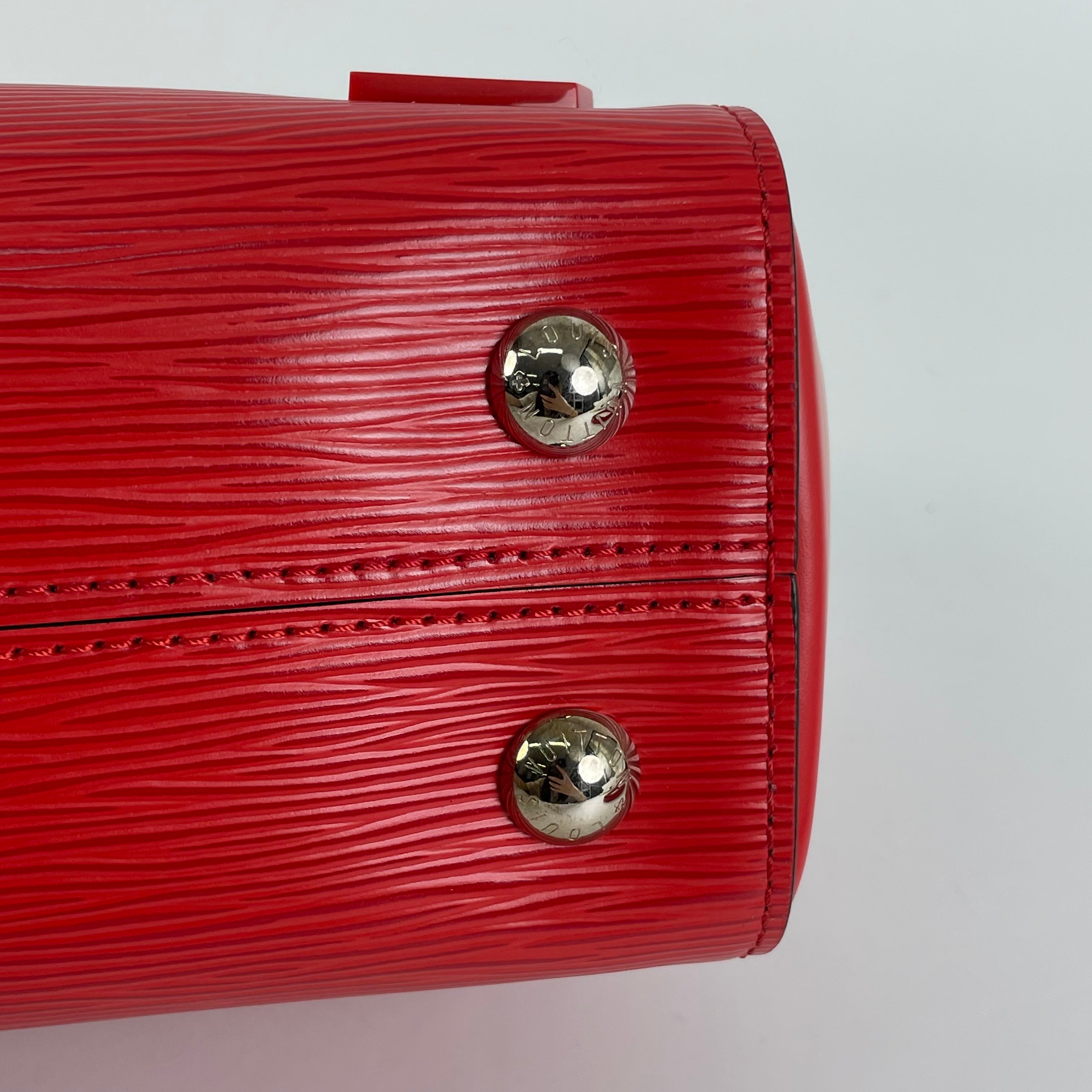 Louis Vuitton Red Satchel