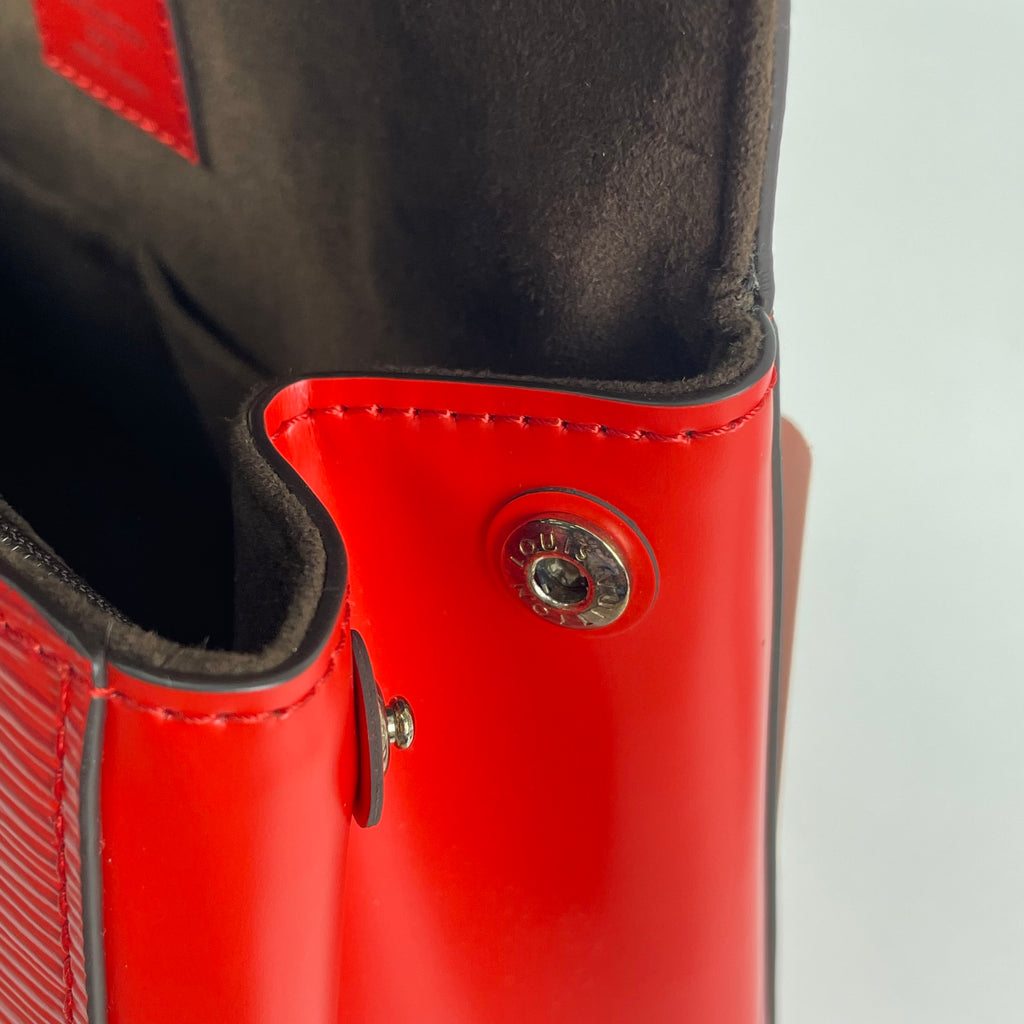 Louis Vuitton Red Satchel