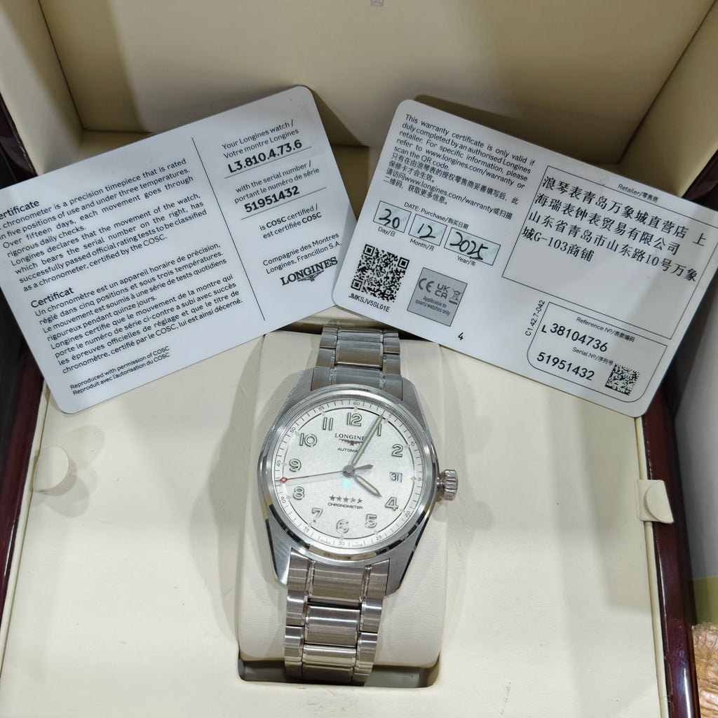 Longines Pioneer Series Mechanical watch 40.00mm L3.810.4.73.6