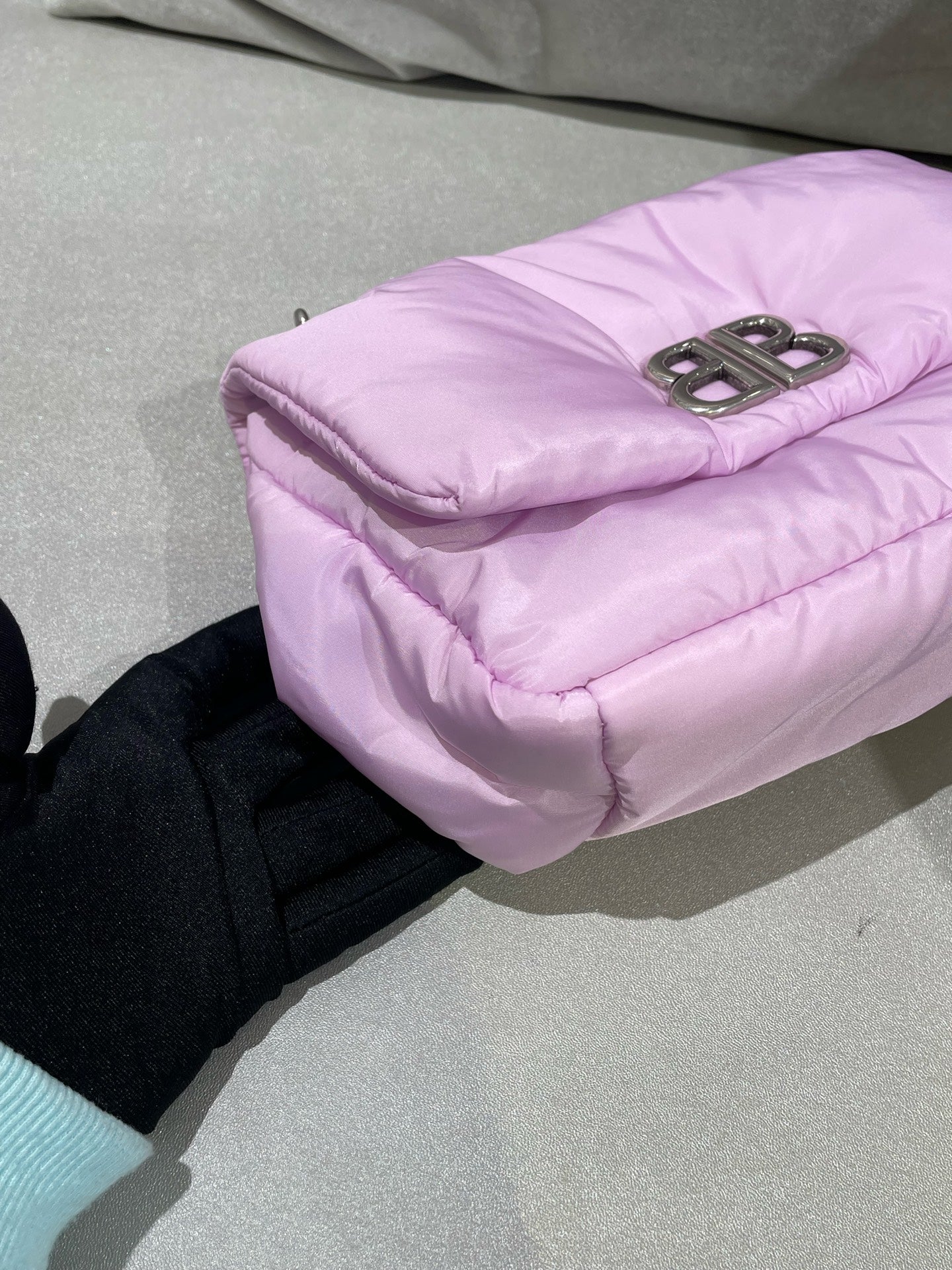 Balenciaga MONACO mini bag Purple Shoulder Bag 7929772AA6J5324