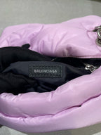 Balenciaga MONACO mini bag Purple Shoulder Bag 7929772AA6J5324
