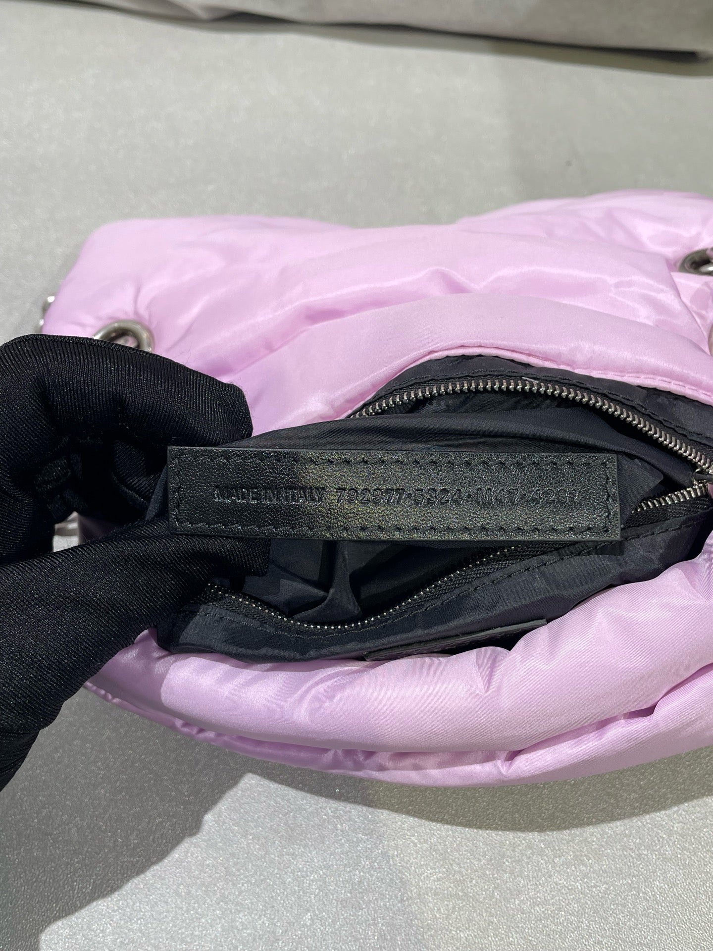 Balenciaga MONACO mini bag Purple Shoulder Bag 7929772AA6J5324