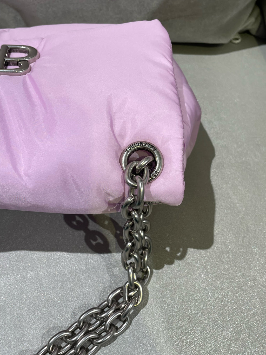 Balenciaga MONACO mini bag Purple Shoulder Bag 7929772AA6J5324