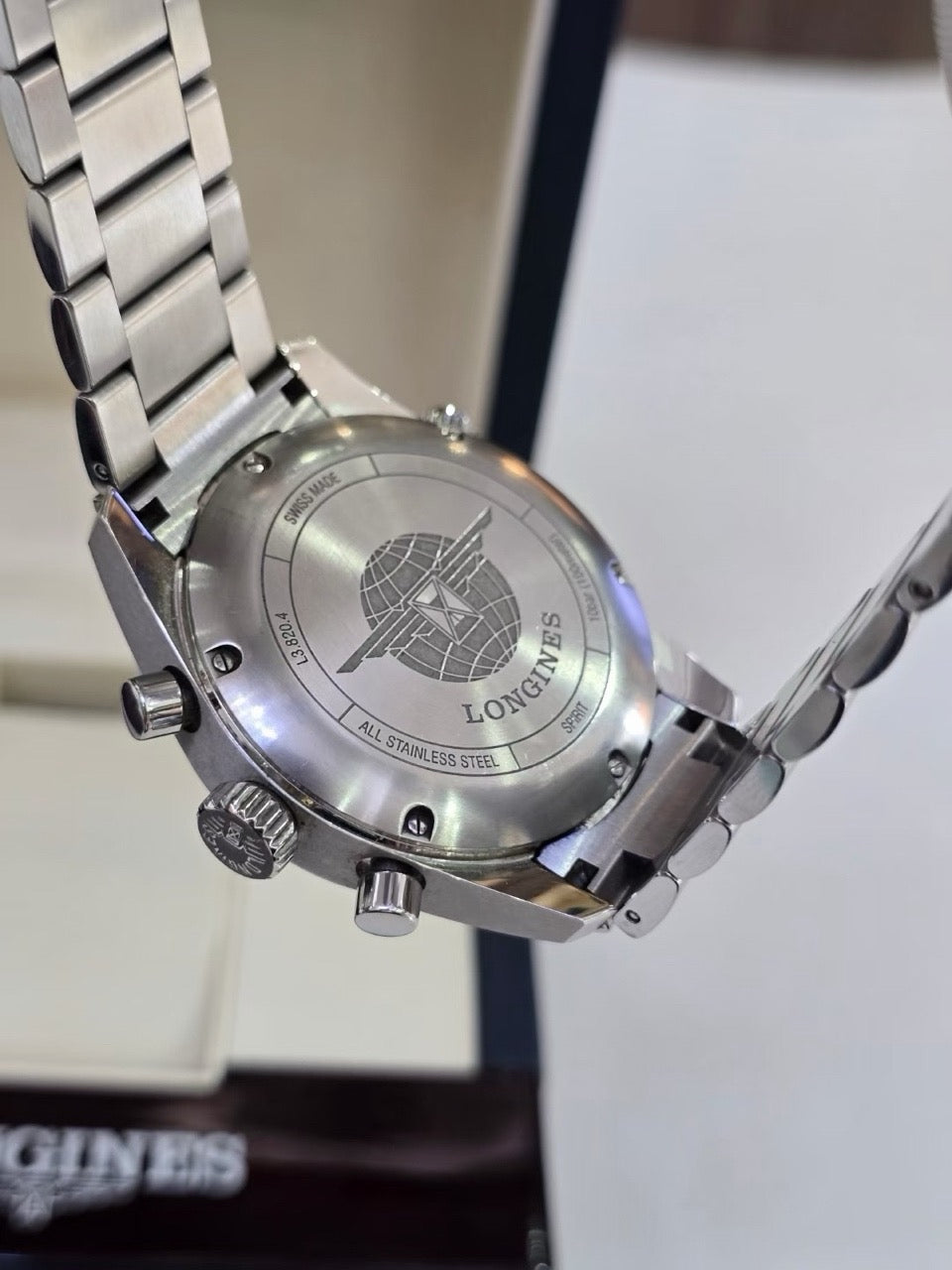 Louis Vuitton Blue Automatic (self-winding) watch