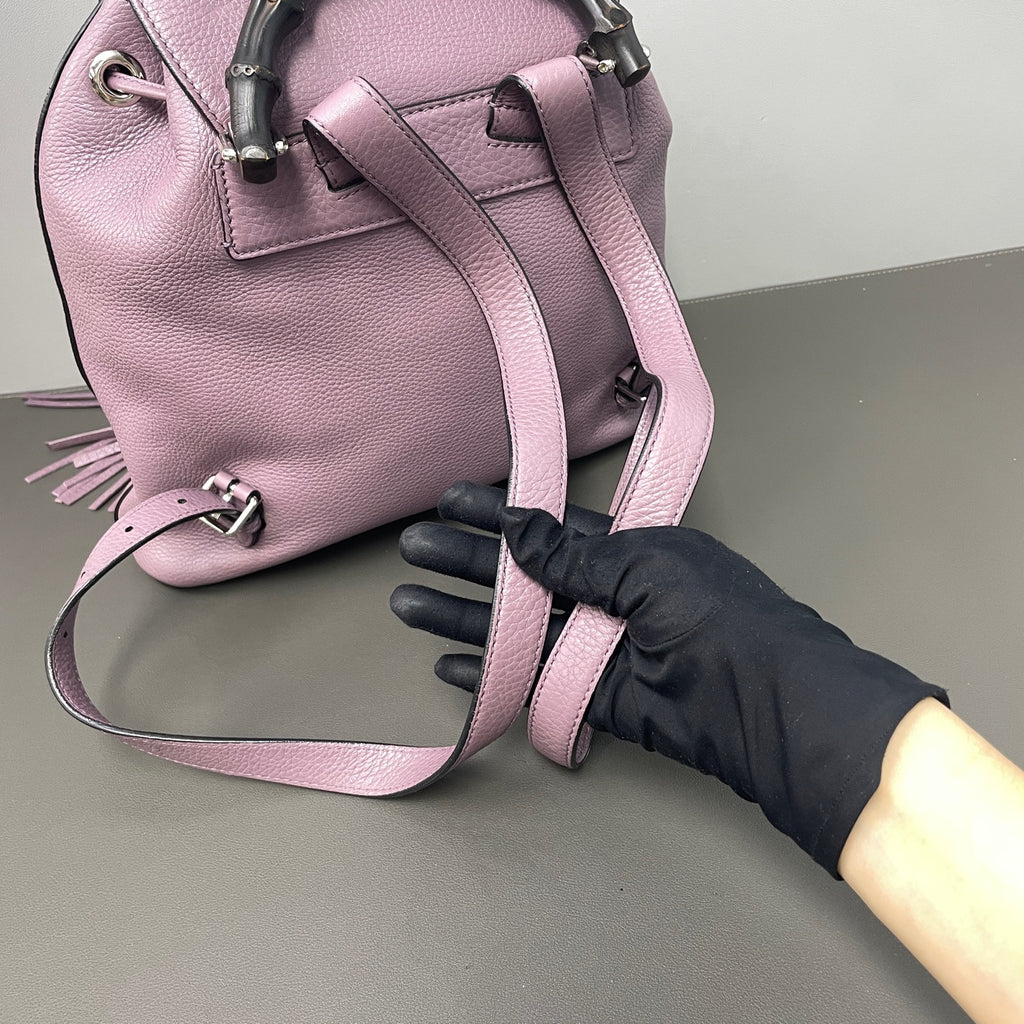 Gucci Purple Backpack