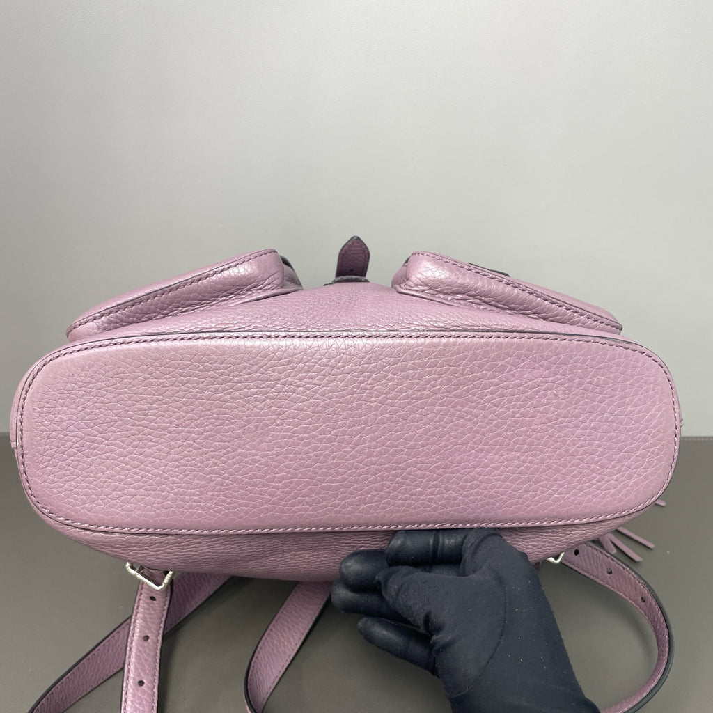 Gucci Purple Backpack