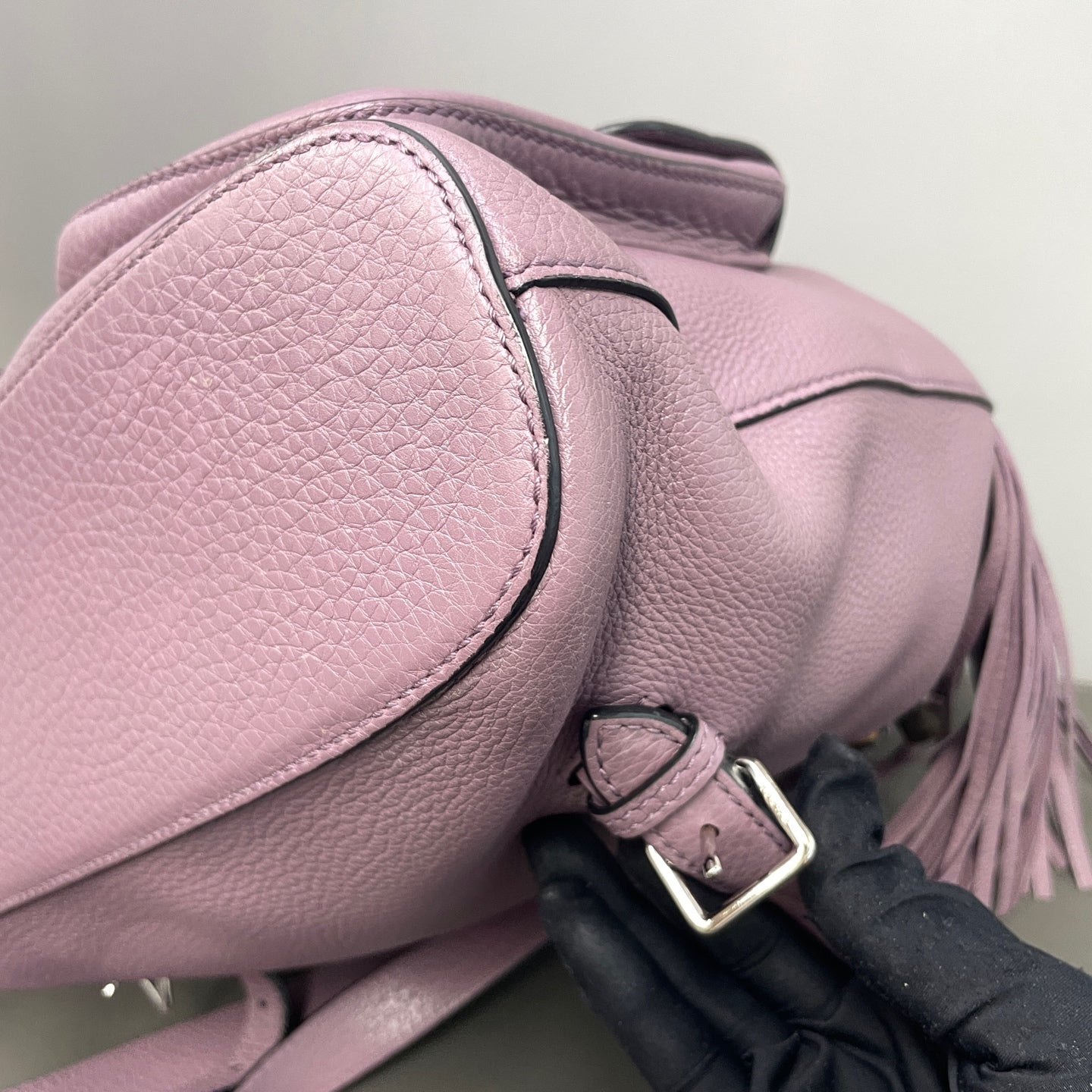 Gucci Purple Backpack