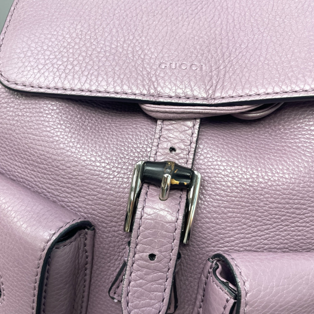Gucci Purple Backpack