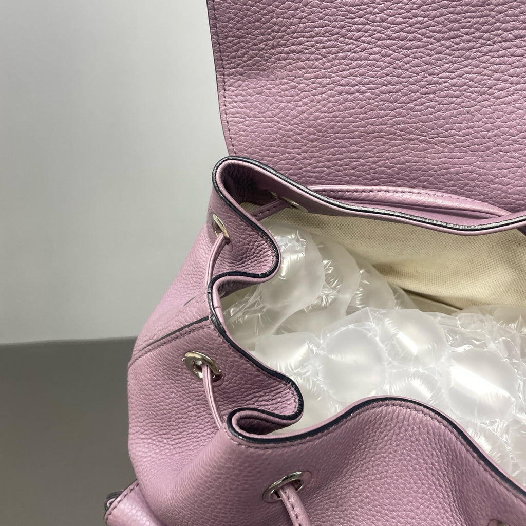 Gucci Purple Backpack