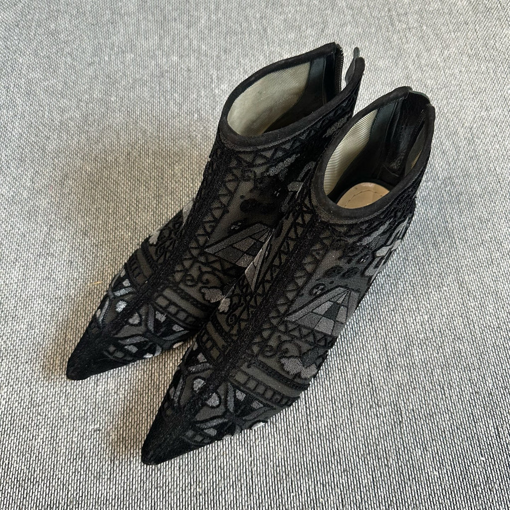 Dior Clear Ankle boots