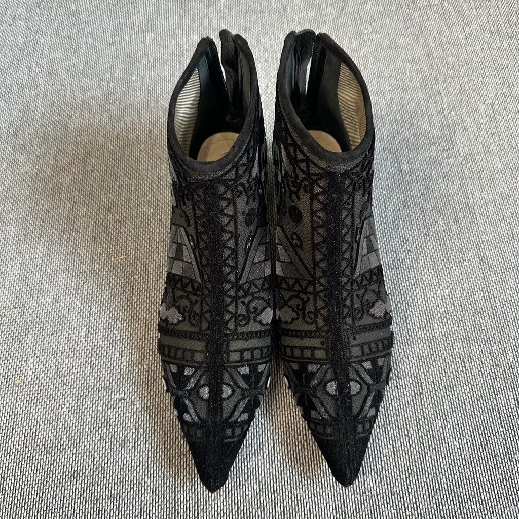 Dior Clear Ankle boots