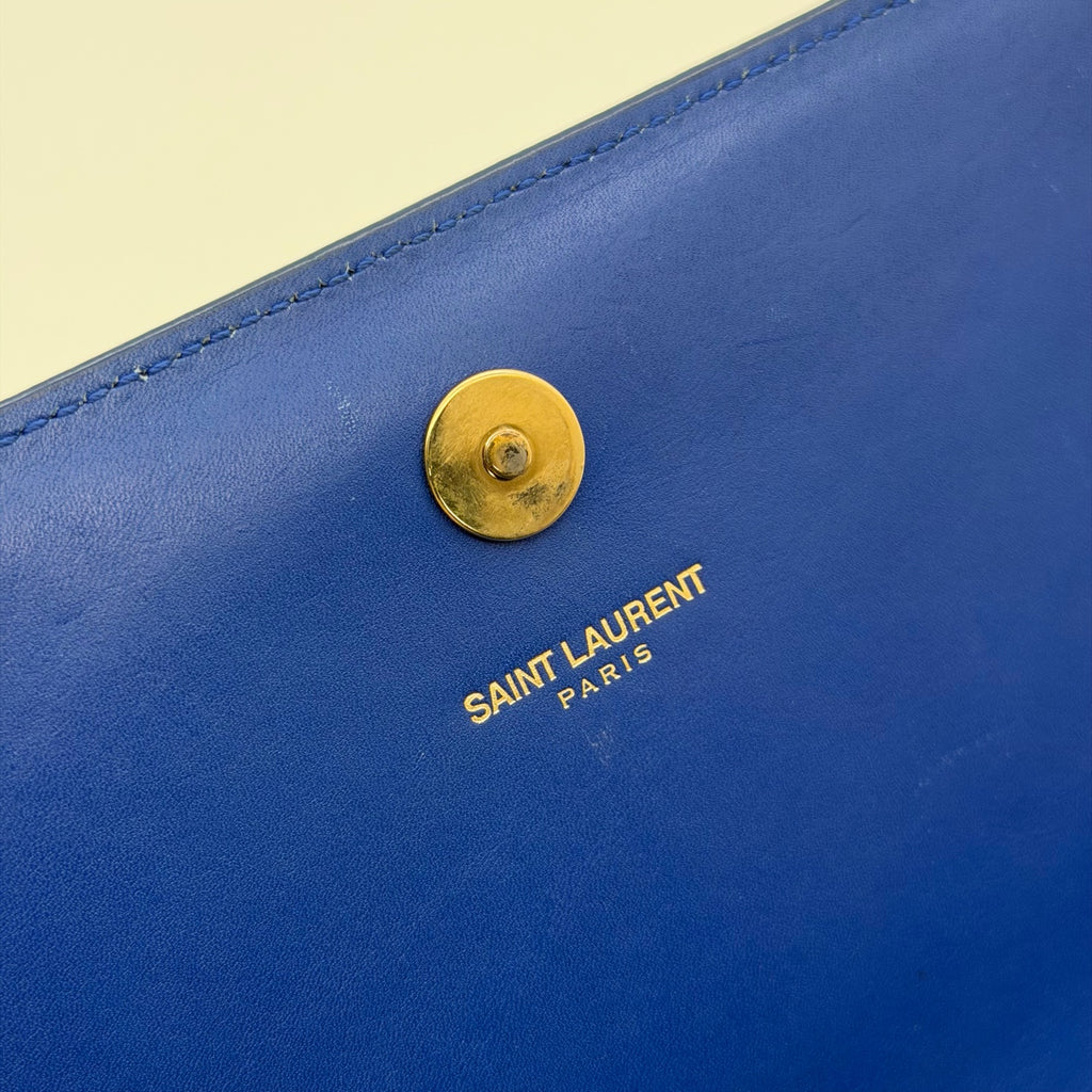 Saint laurent Blue Clutch