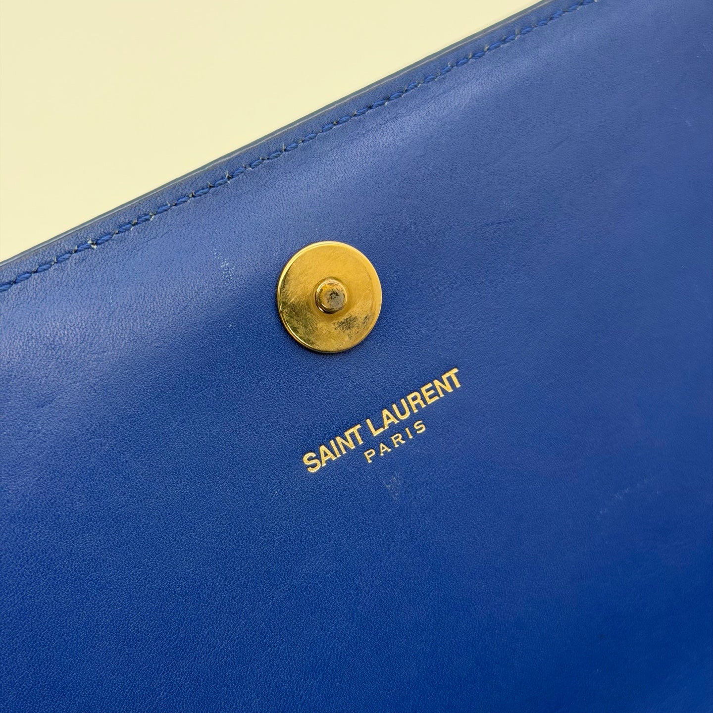 Saint laurent Blue Clutch