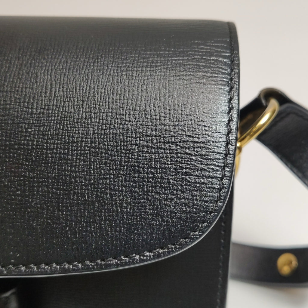 Gucci [New Arrival] Gucci Horsebit 1955 Mini Shoulder Bag Shoulder Bag 815205AAEFH1000