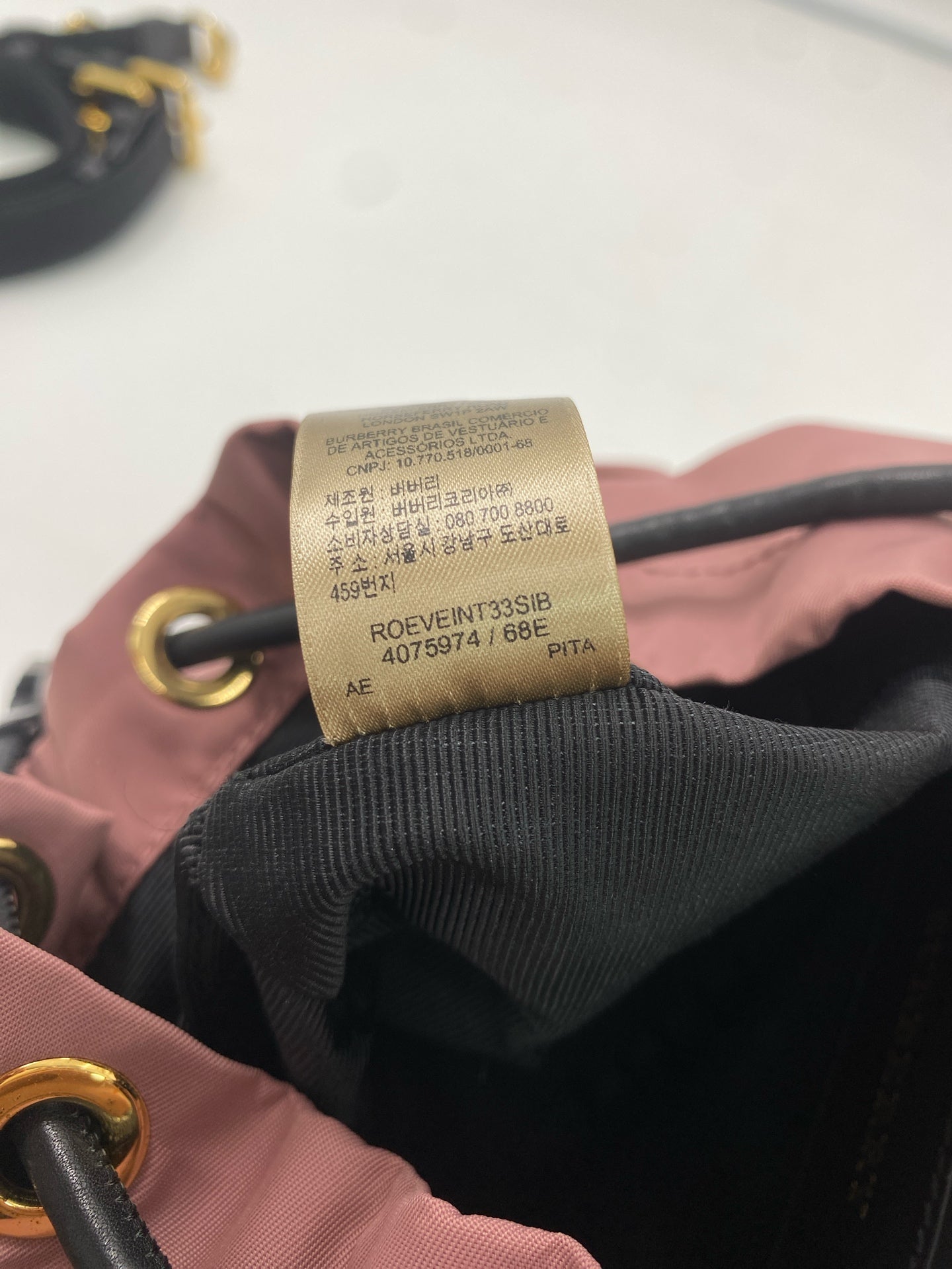 Burberry Cordura Backpack