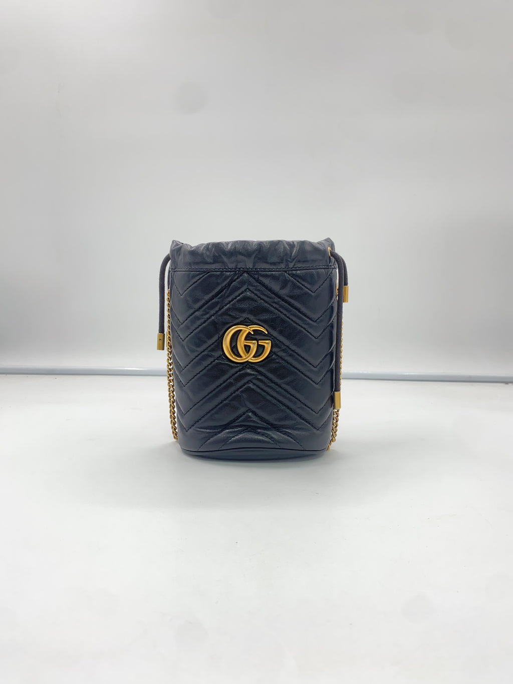 Gucci Black Bucket & Drawstring Bag