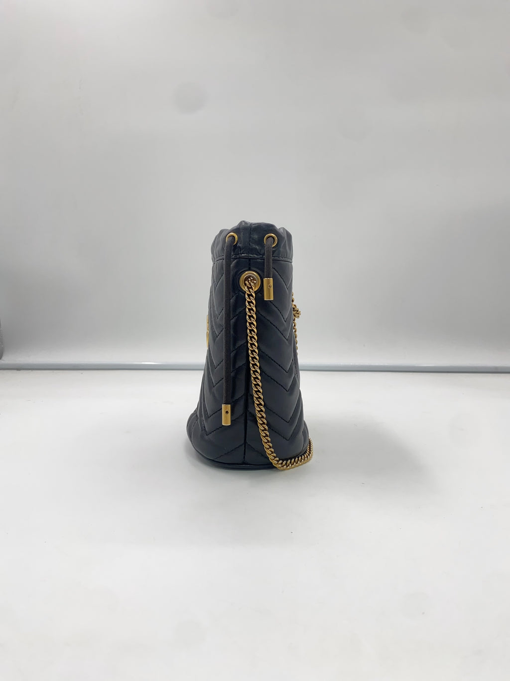 Gucci Black Bucket & Drawstring Bag