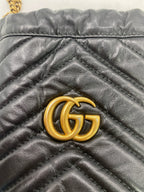 Gucci Black Bucket & Drawstring Bag