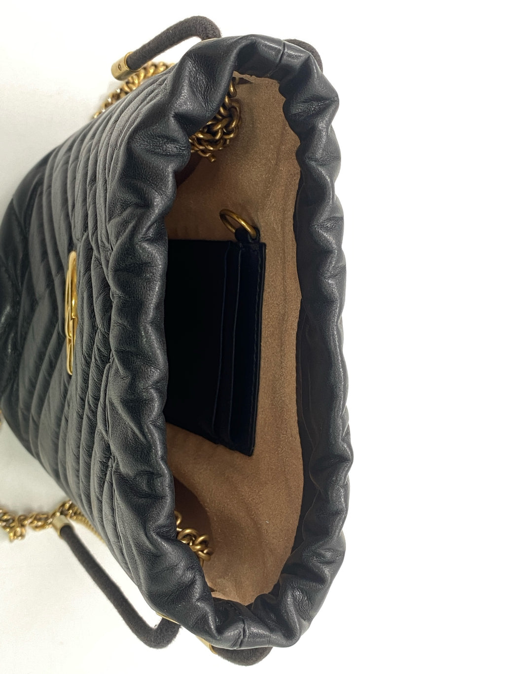 Gucci Black Bucket & Drawstring Bag