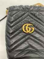 Gucci Black Bucket & Drawstring Bag