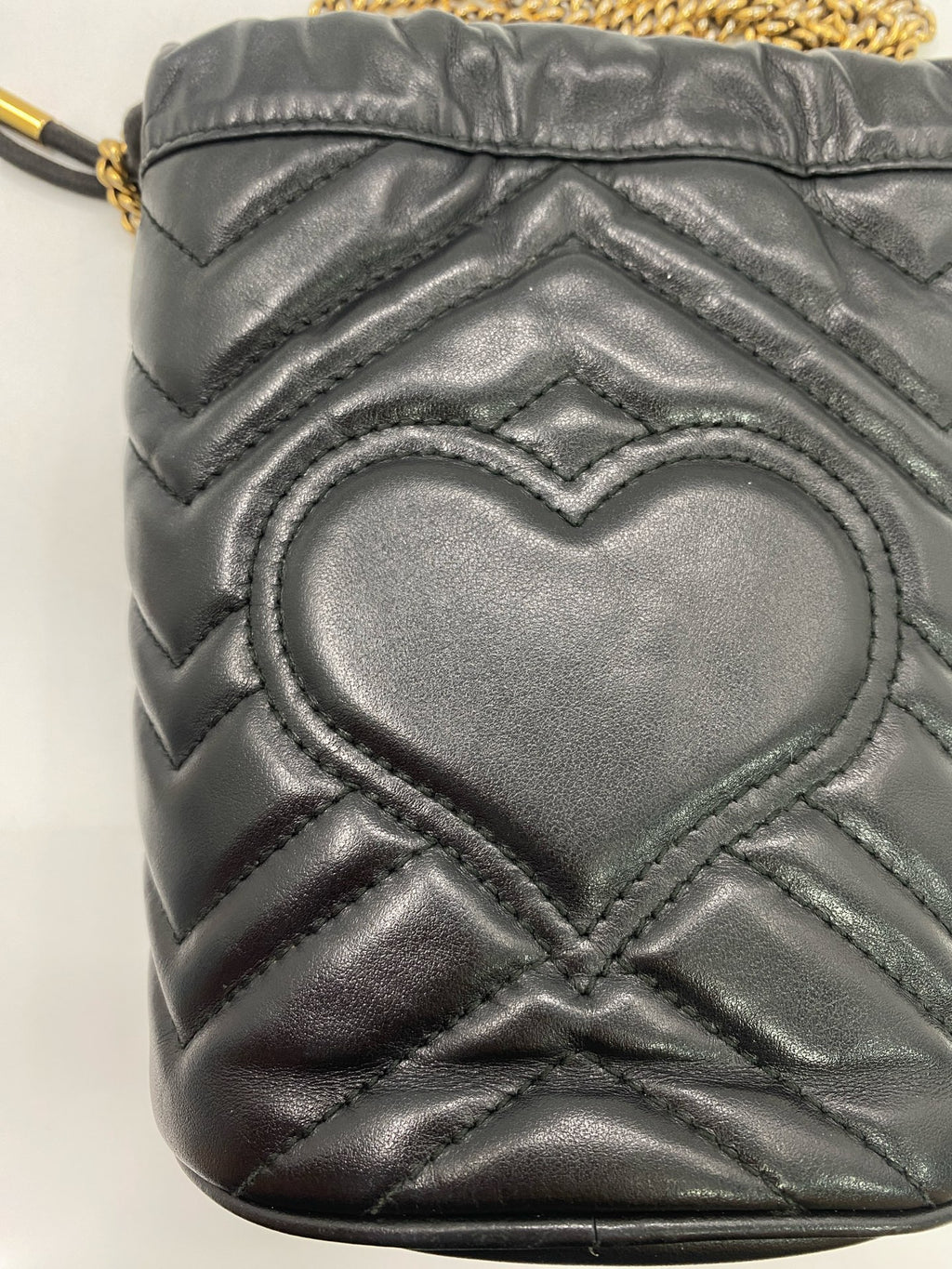 Gucci Black Bucket & Drawstring Bag