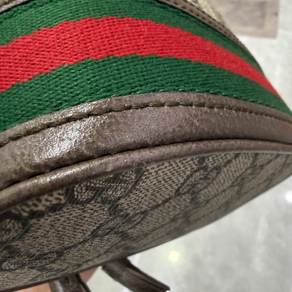 Gucci Ophidia Collection Canvas Beige Bucket & Drawstring Bag 15.5 cm (width) x 19 cm (height) x 9 cm (depth) 550620 96I3B 8745