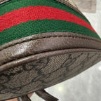 Gucci Ophidia Collection Canvas Beige Bucket & Drawstring Bag 15.5 cm (width) x 19 cm (height) x 9 cm (depth) 550620 96I3B 8745