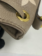 Louis Vuitton Leather Gold Bucket & Drawstring Bag