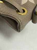 Louis Vuitton Leather Gold Bucket & Drawstring Bag