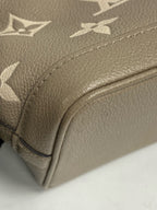 Louis Vuitton Leather Gold Bucket & Drawstring Bag