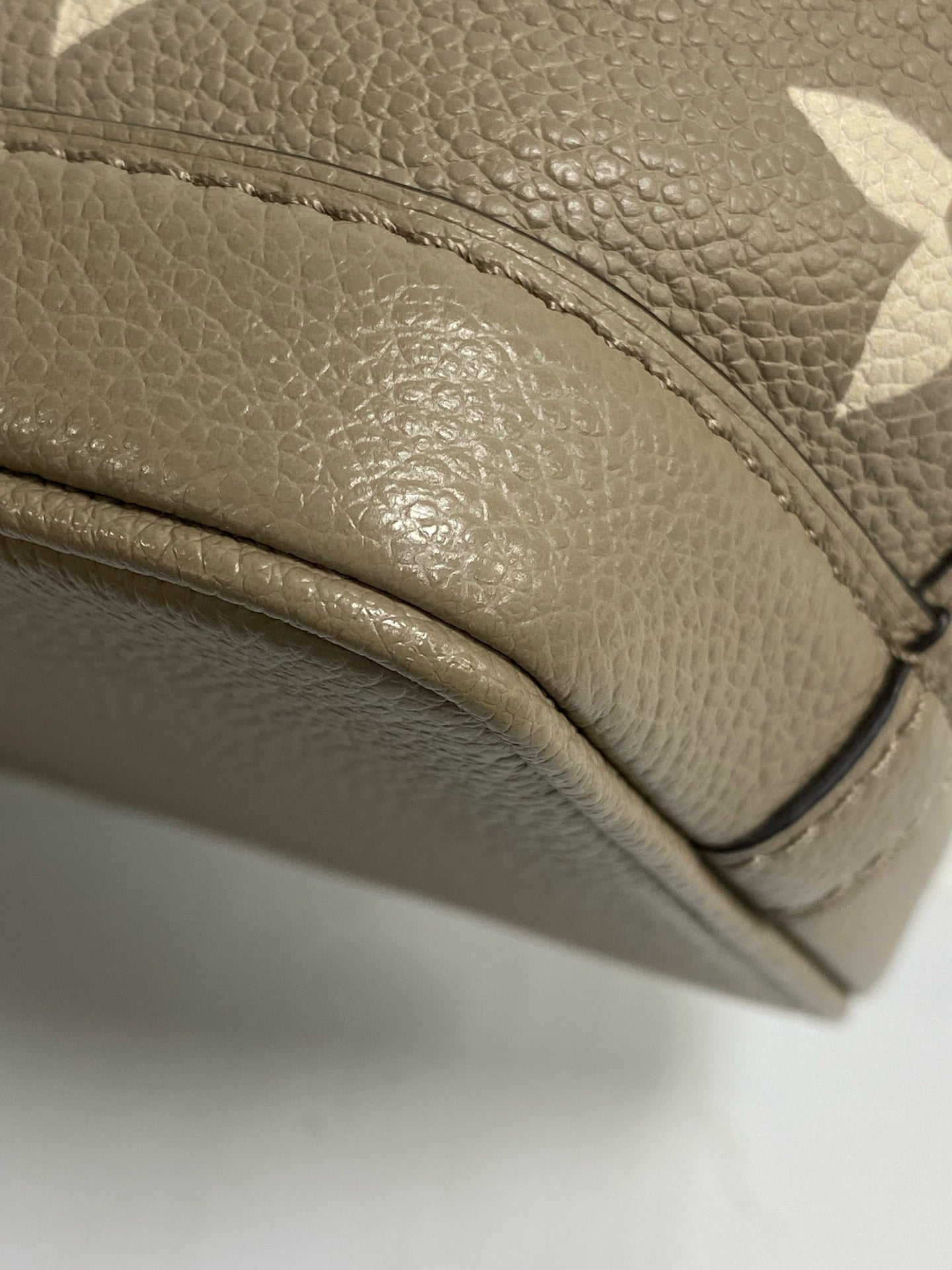 Louis Vuitton Leather Gold Bucket & Drawstring Bag