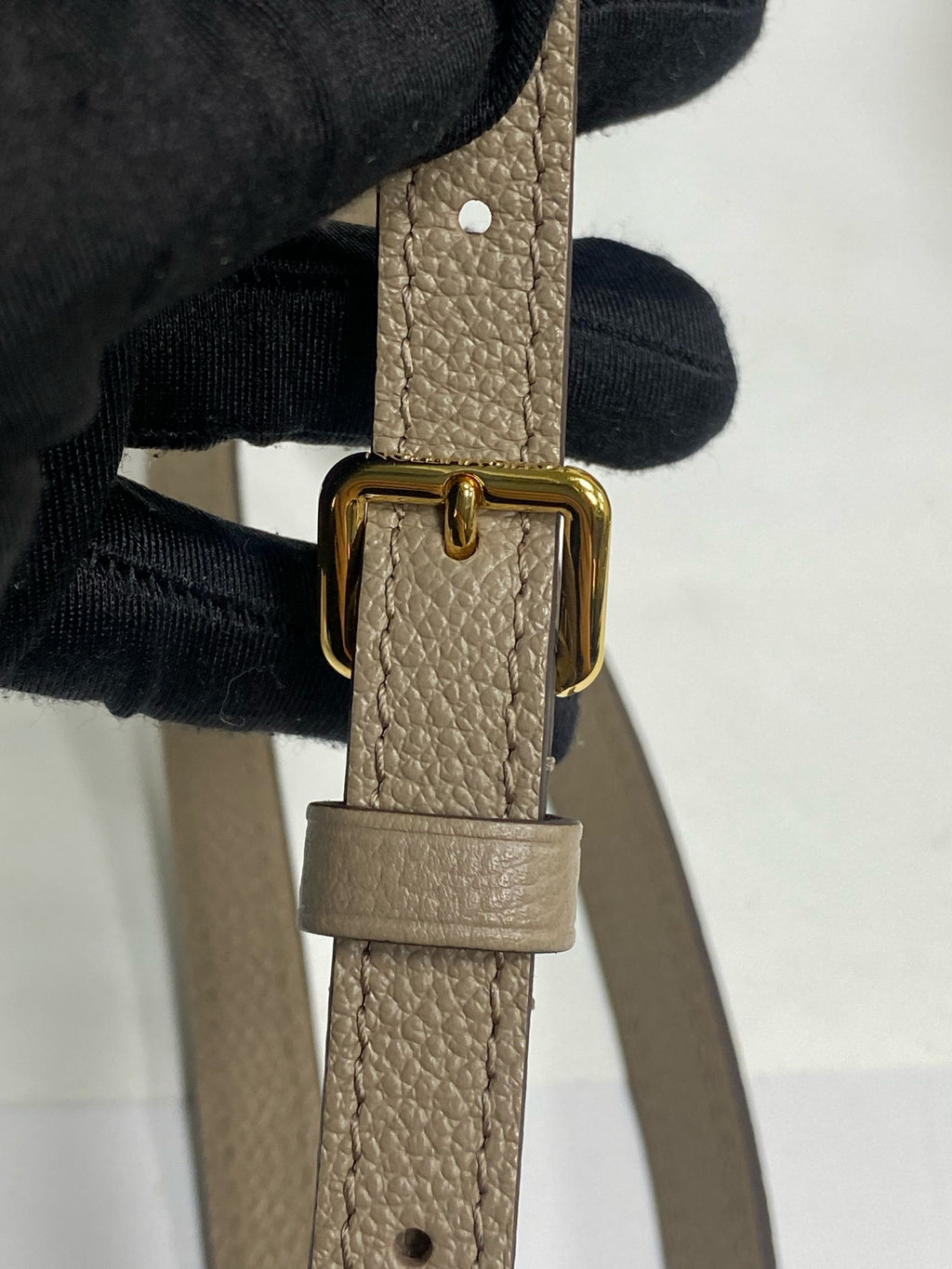 Louis Vuitton Leather Gold Bucket & Drawstring Bag