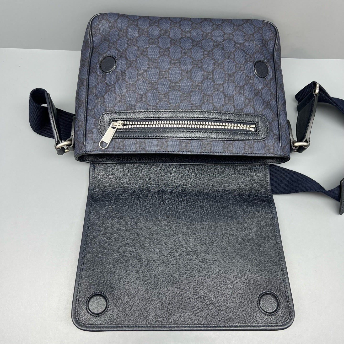 Gucci Blue Messenger Bag