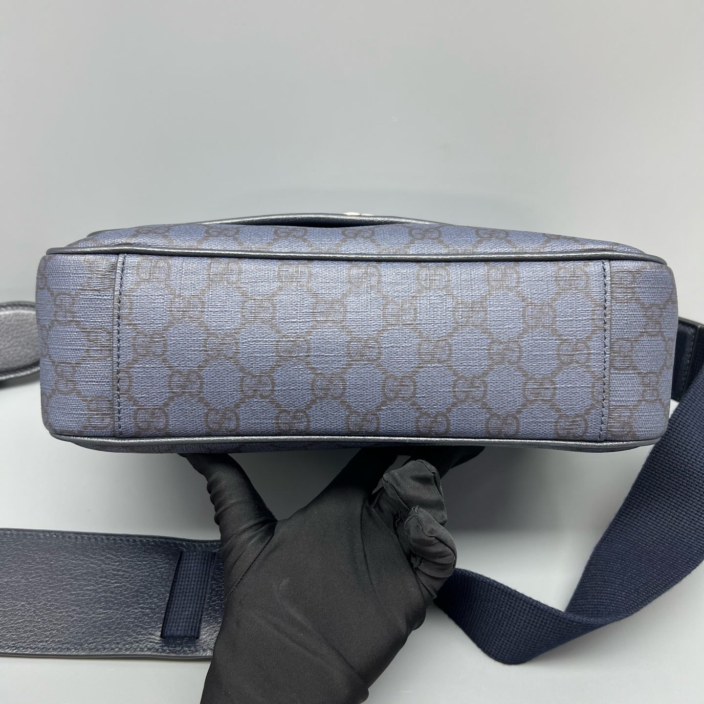 Gucci Blue Messenger Bag