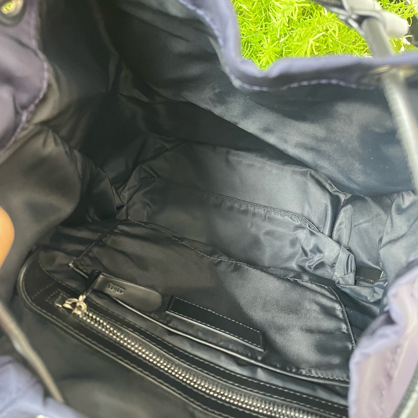 Burberry Cordura Blue Backpack
