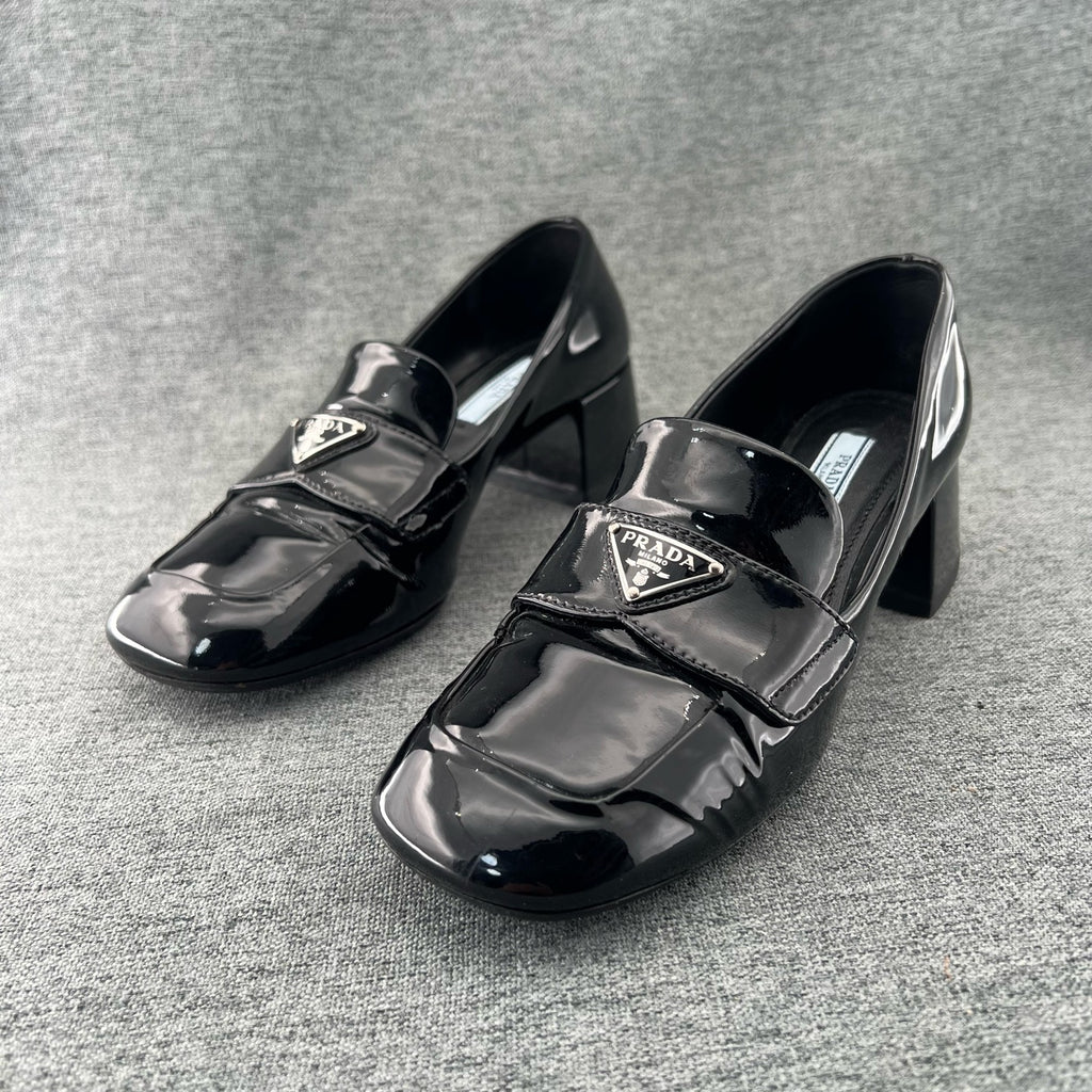 Prada Black Loafers