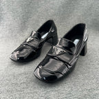 Prada Black Loafers