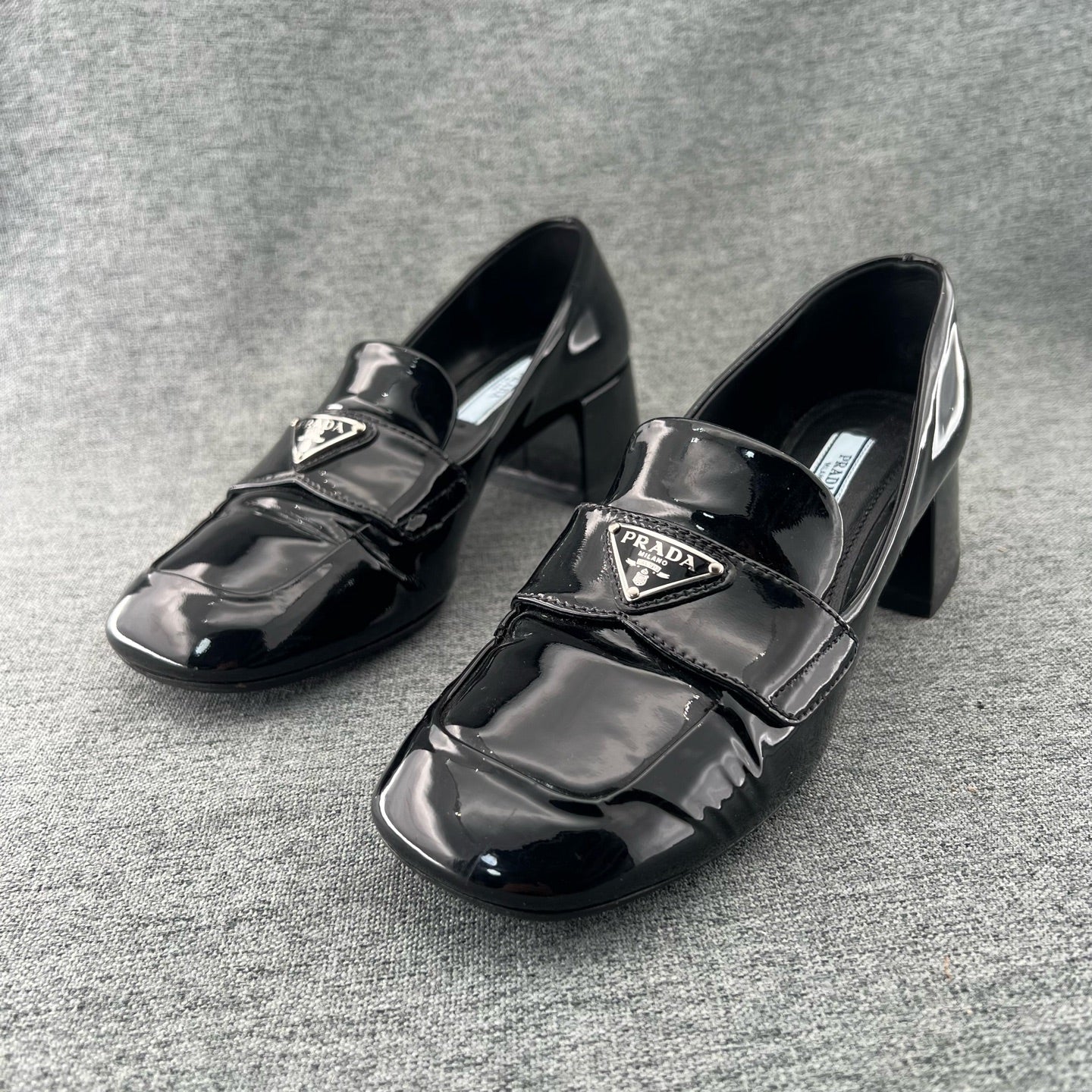 Prada Black Loafers