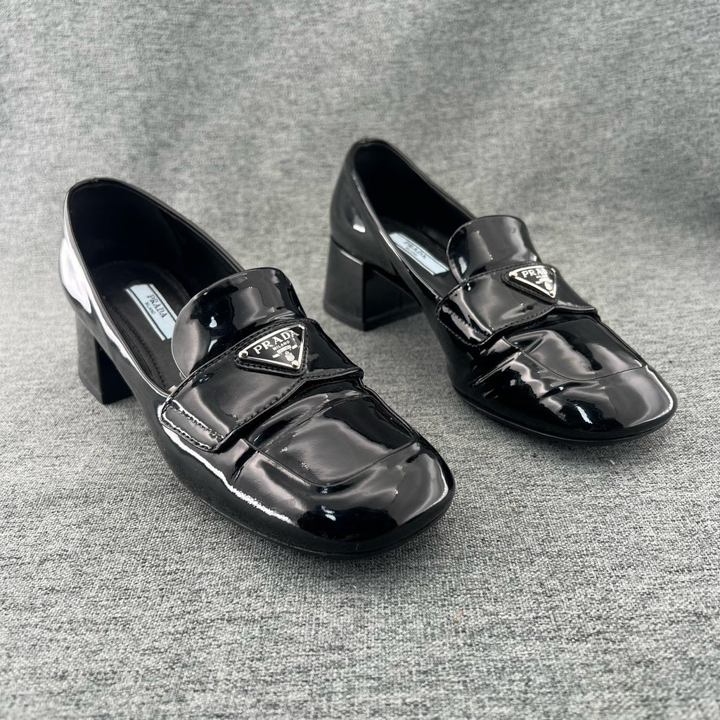 Prada Black Loafers