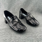 Prada Black Loafers