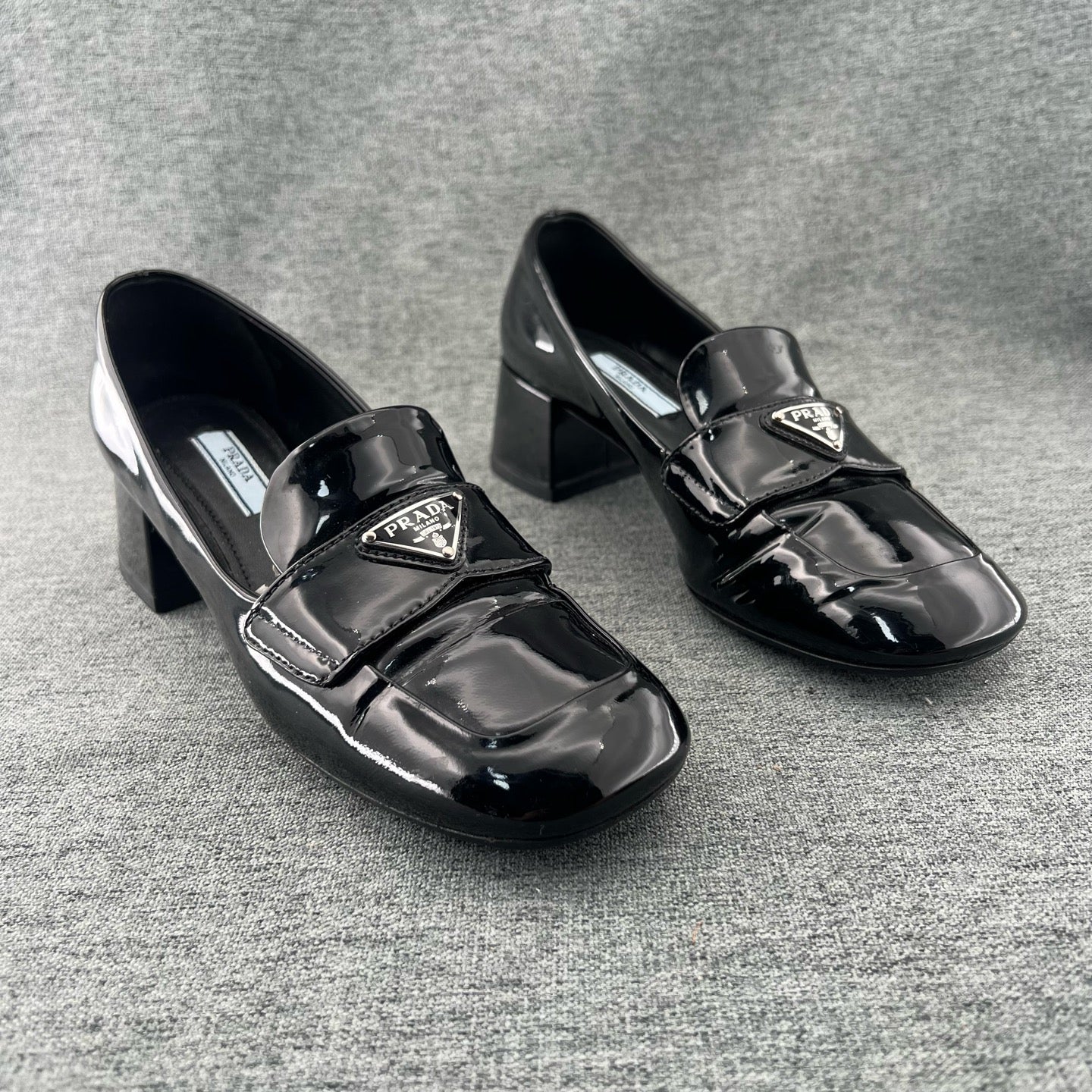 Prada Black Loafers