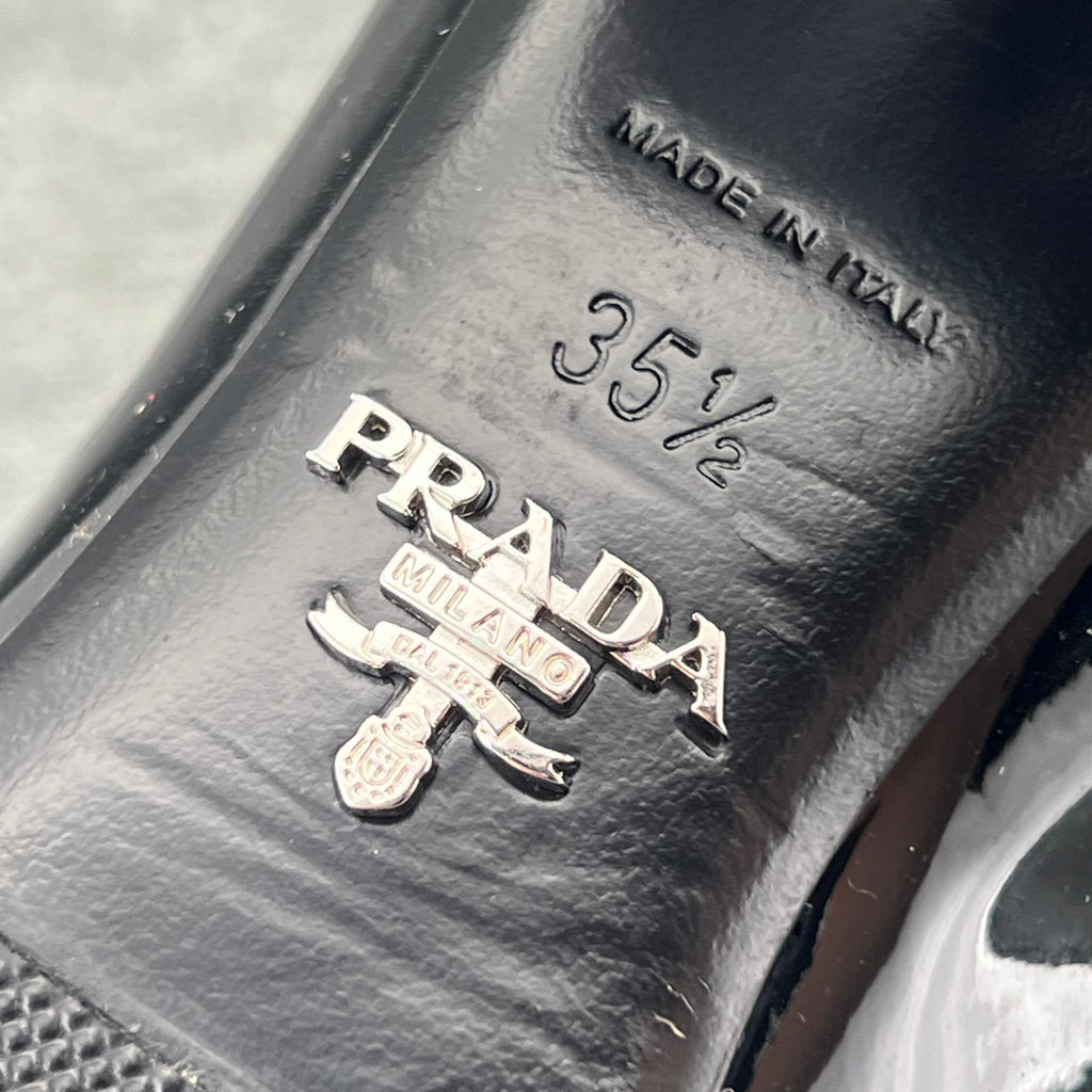 Prada Black Loafers