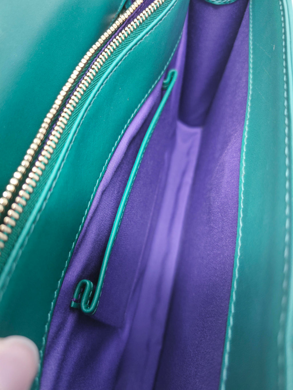 Bvlgari Green Crossbody