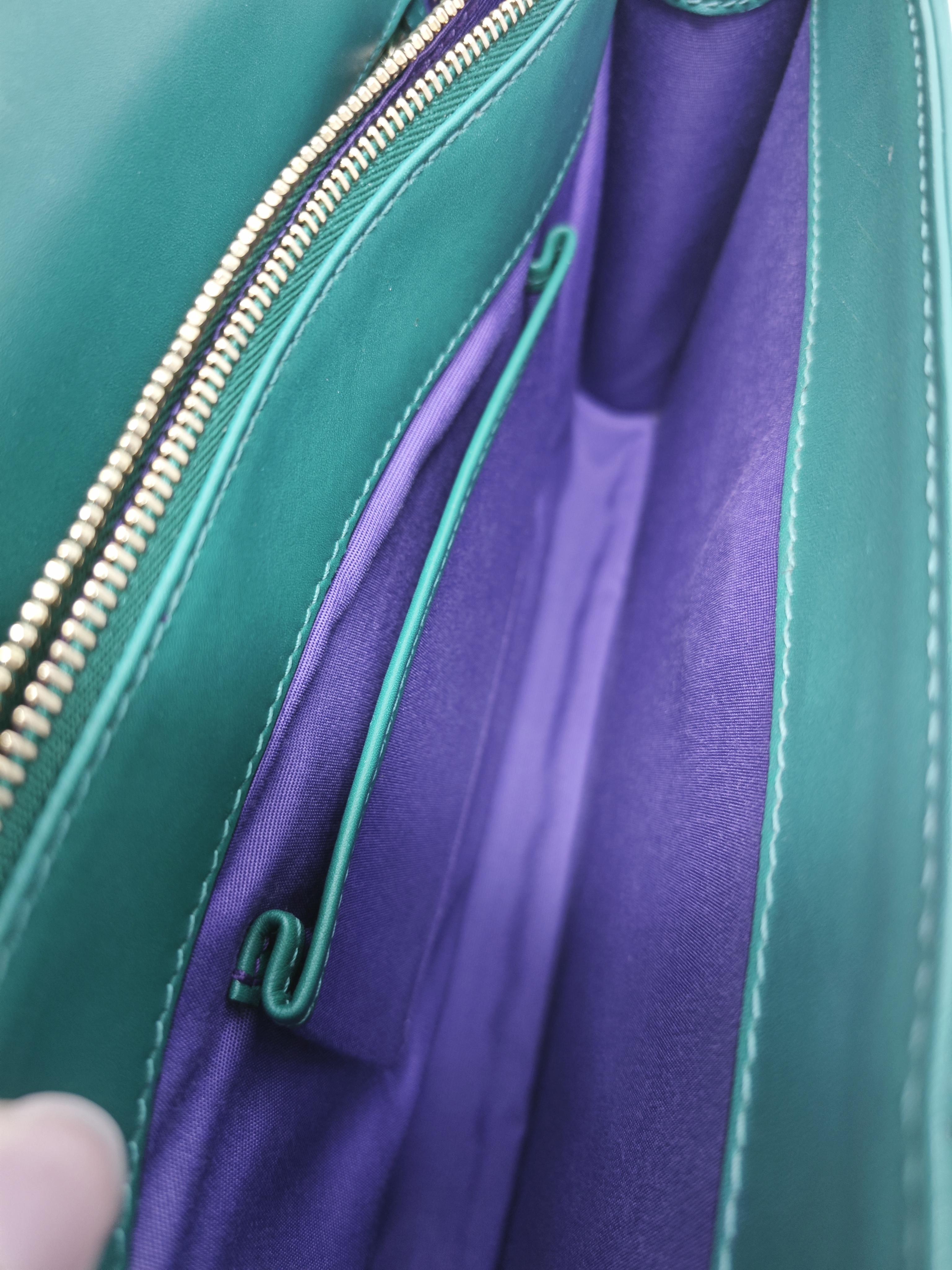 Bvlgari Green Crossbody