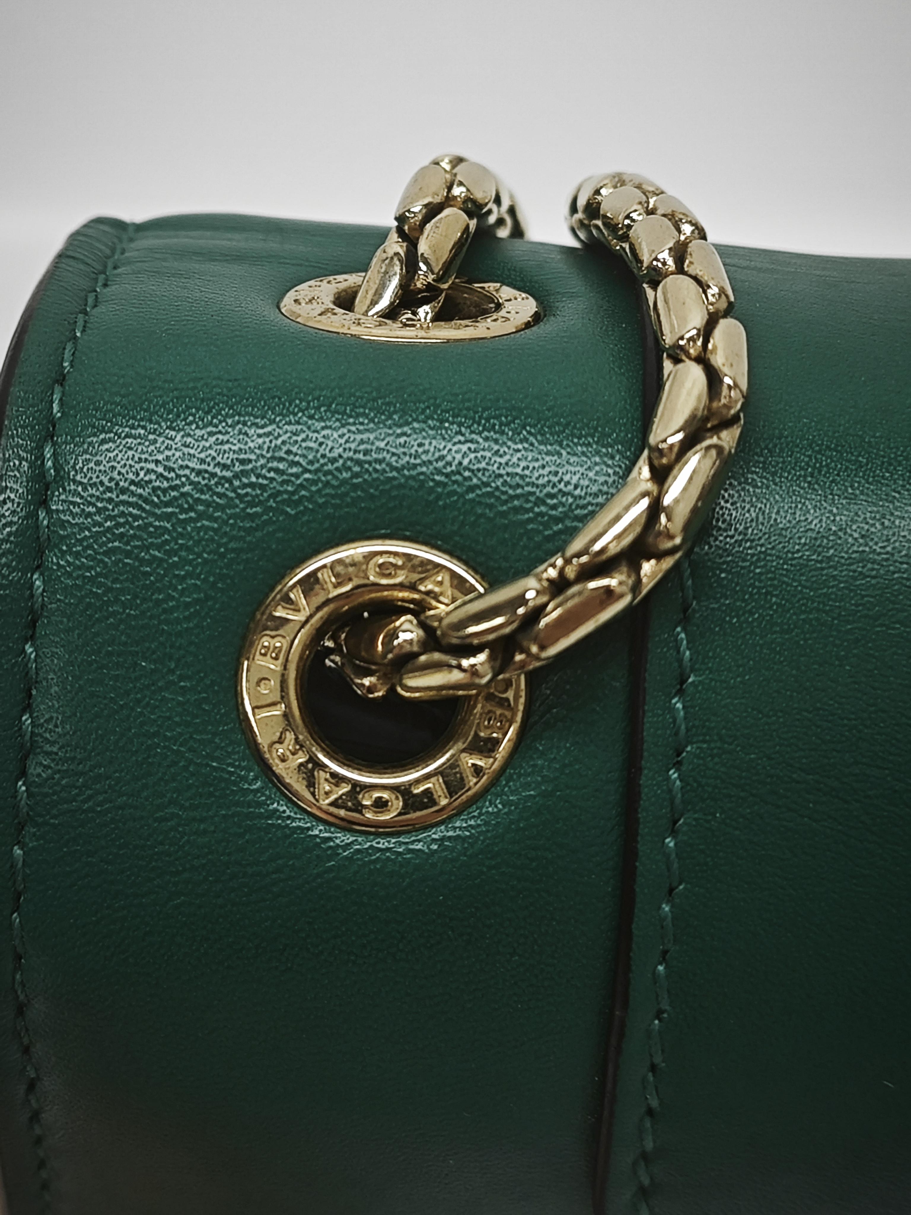 Bvlgari Green Crossbody