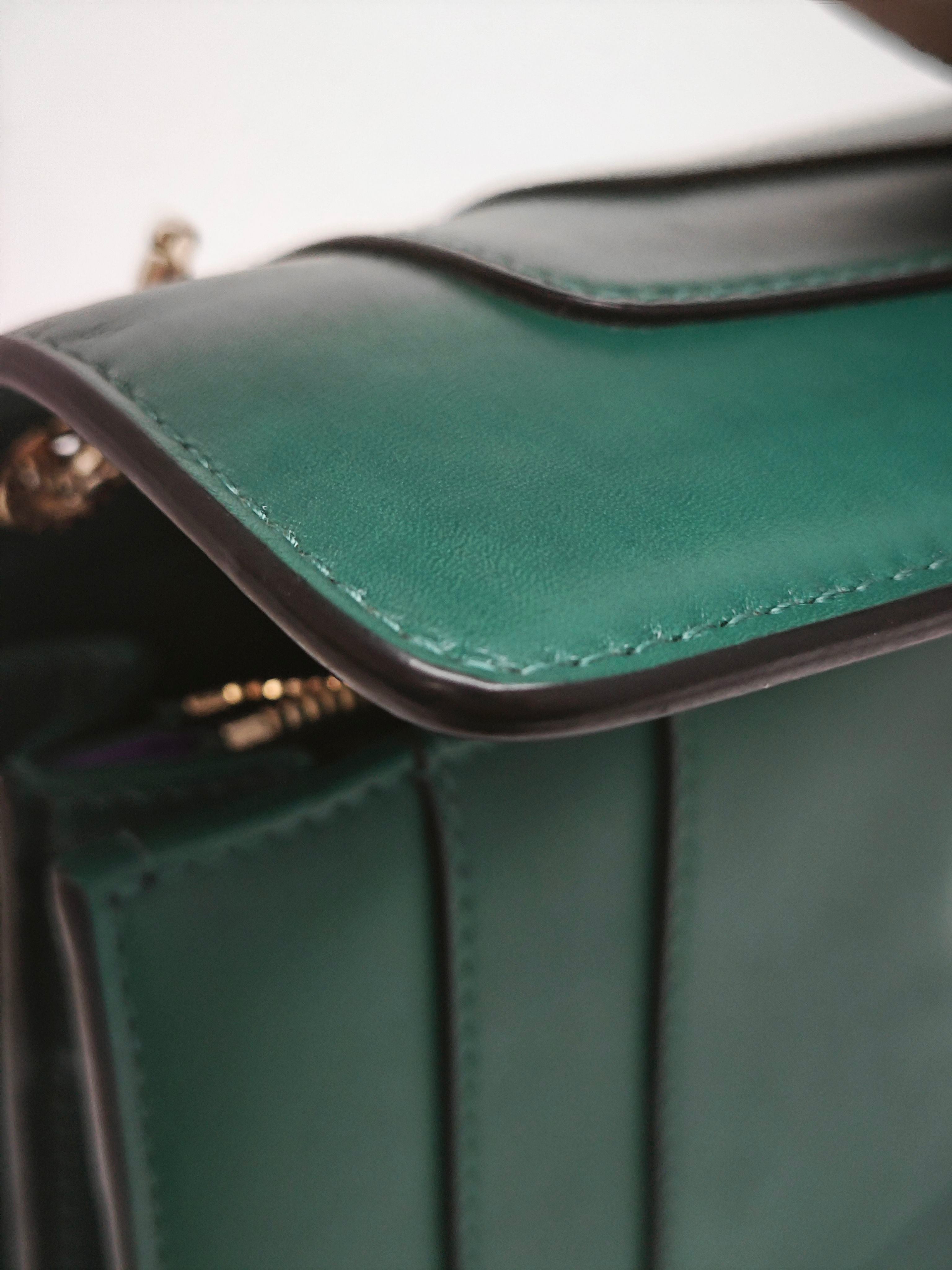 Bvlgari Green Crossbody