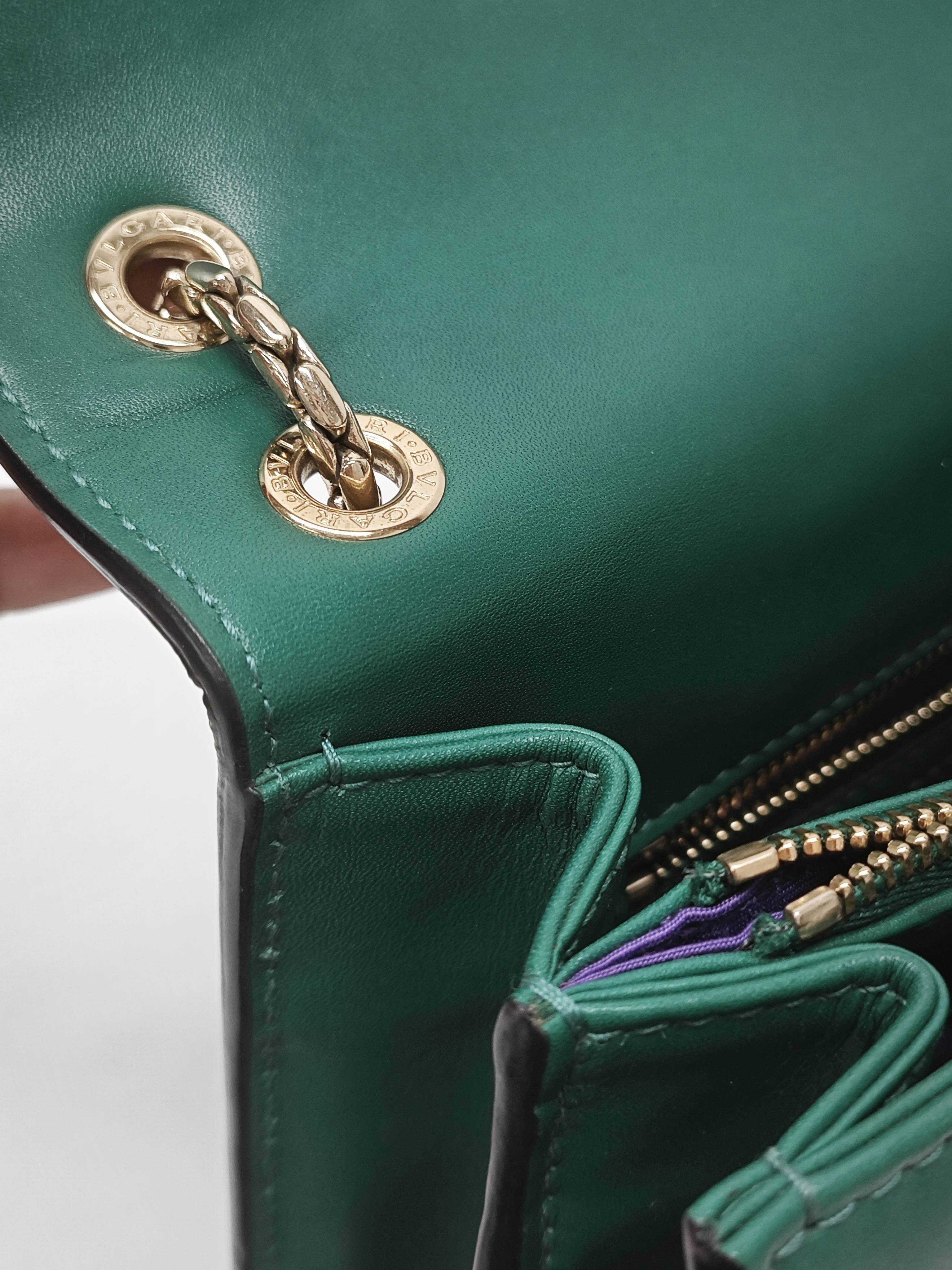 Bvlgari Green Crossbody