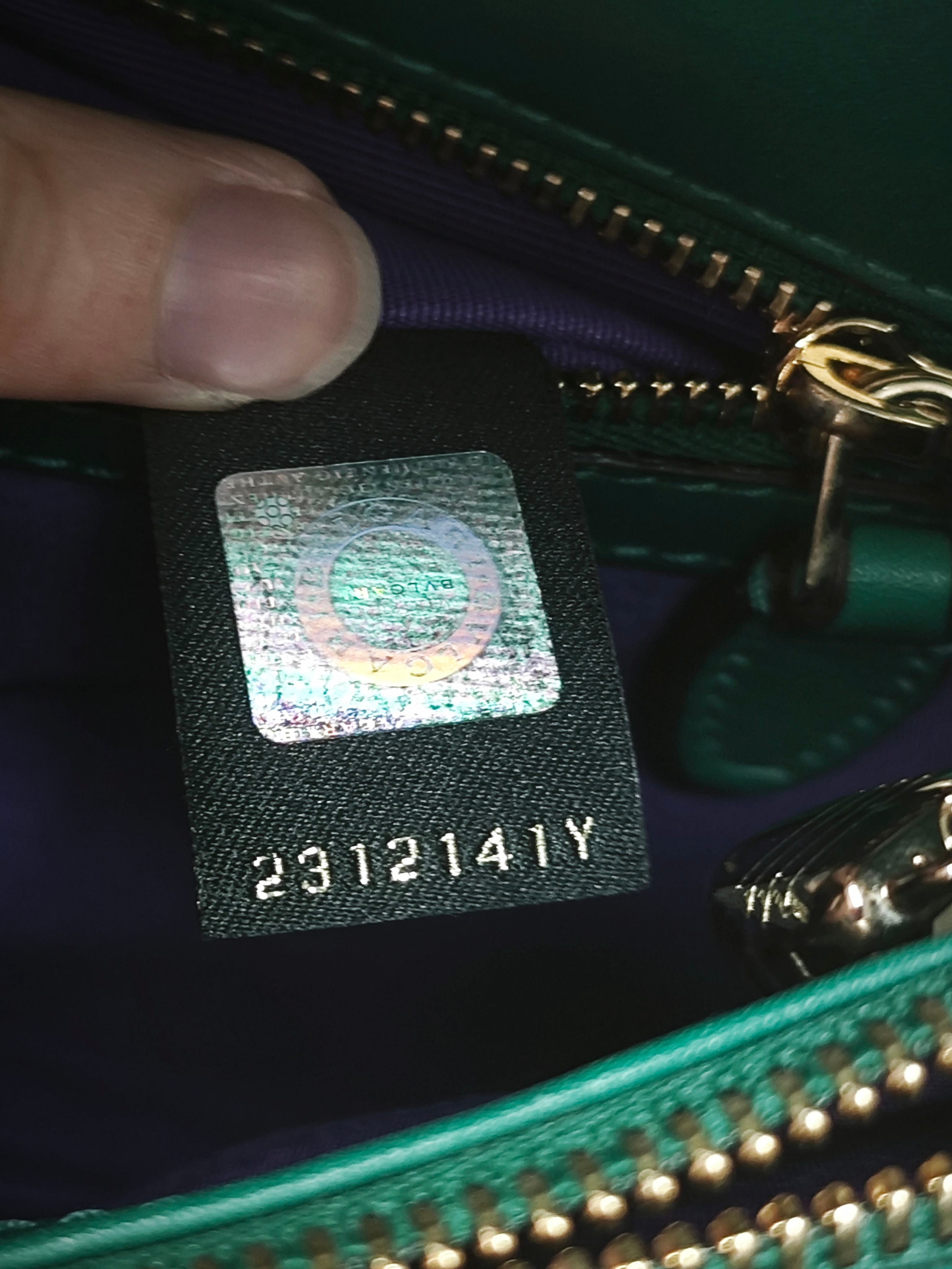 Bvlgari Green Crossbody