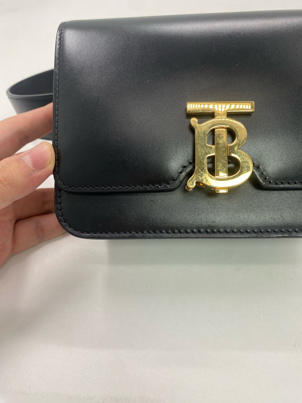 Burberry Black Belt Bag & Fanny Pack