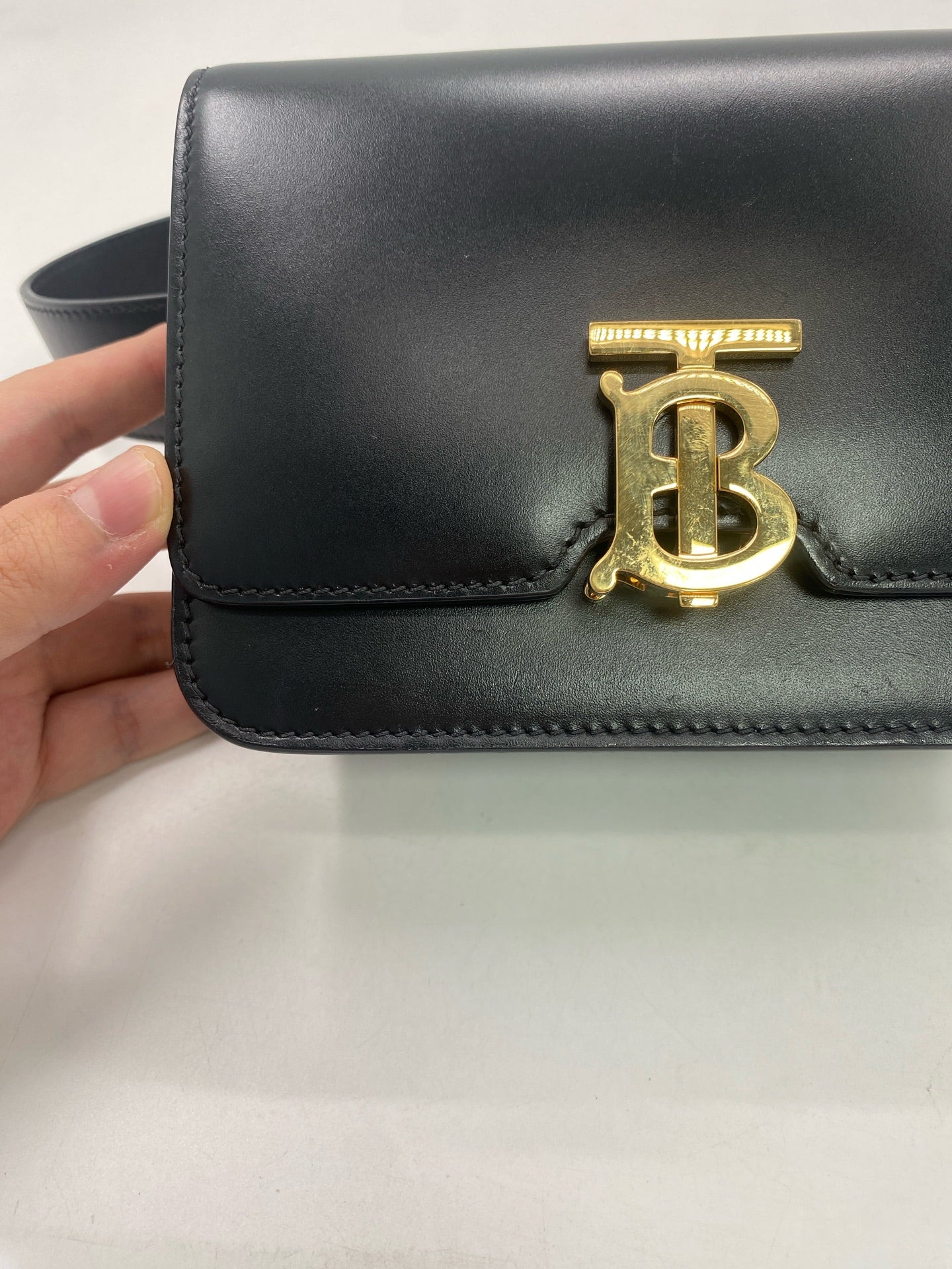 Burberry Black Belt Bag & Fanny Pack